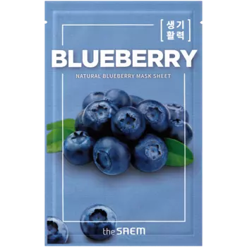 The Saem Blueberry черничная маска для лица, 21 мл