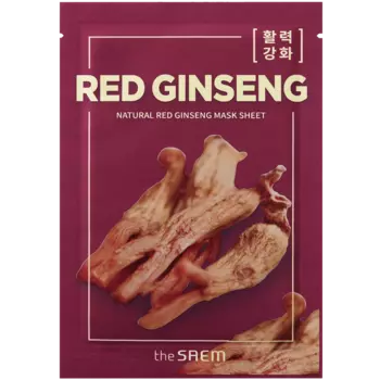 The Saem маска для лица с женьшенем, 21 мл