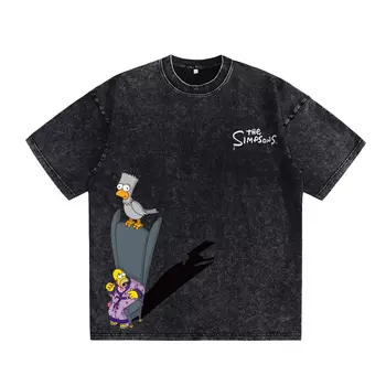 The Simpsons Футболка унисекс «Симпсоны», Розовый