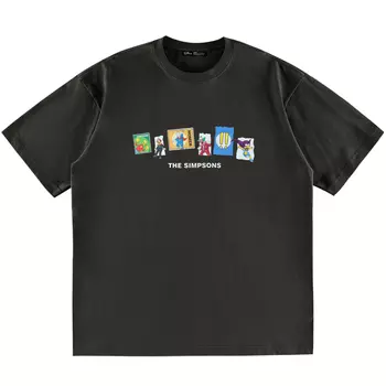 The Simpsons Футболка унисекс «Симпсоны», Железо черное