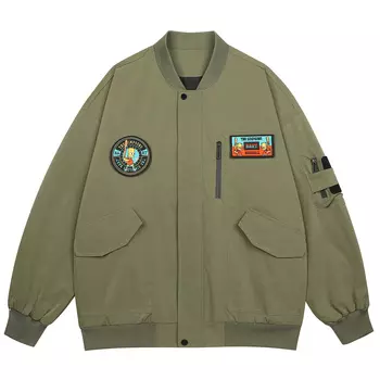 The Simpsons Куртка унисекс «Симпсоны», Армейский Зеленый