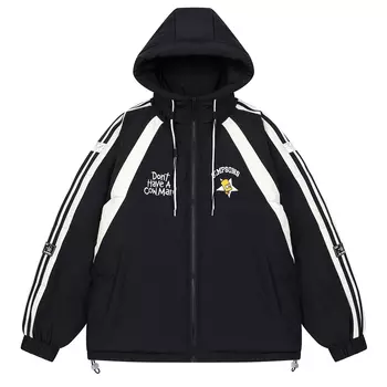 The Simpsons Пуховик унисекс «Симпсоны», Черный