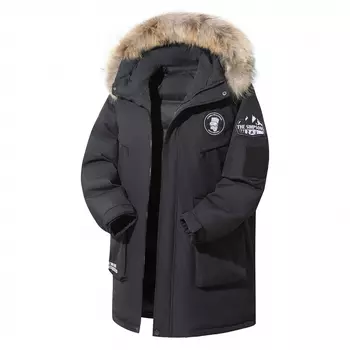 The Simpsons Пуховик унисекс «Симпсоны», Черный