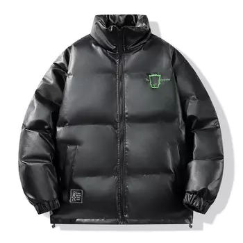 The Simpsons Пуховик унисекс «Симпсоны», Черный