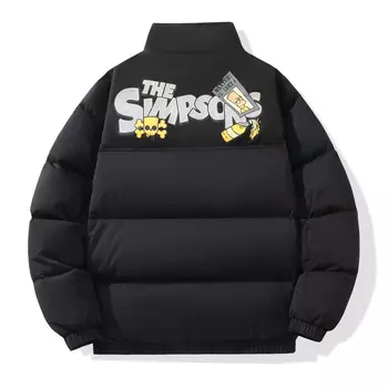 The Simpsons Пуховик унисекс «Симпсоны», Розовый