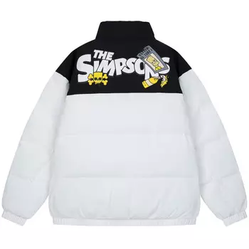The Simpsons Пуховик унисекс «Симпсоны», Розовый