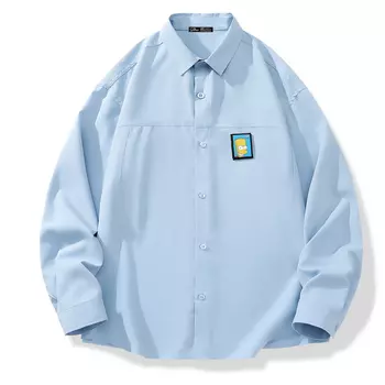 The Simpsons Рубашка унисекс «Симпсоны», Черный (с короткими рукавами)