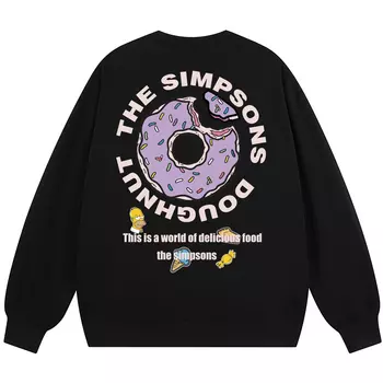 The Simpsons Толстовка унисекс «Симпсоны», Белый