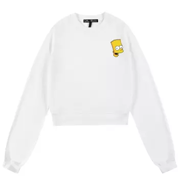 The Simpsons Толстовка унисекс «Симпсоны», Большой красный (плюс бархатный)