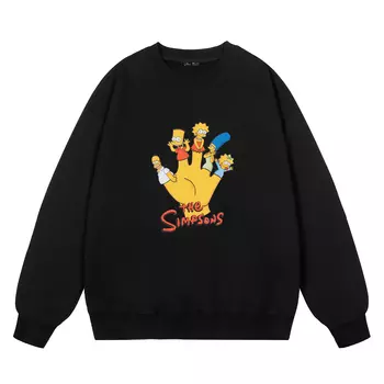 The Simpsons Толстовка унисекс «Симпсоны», розовый