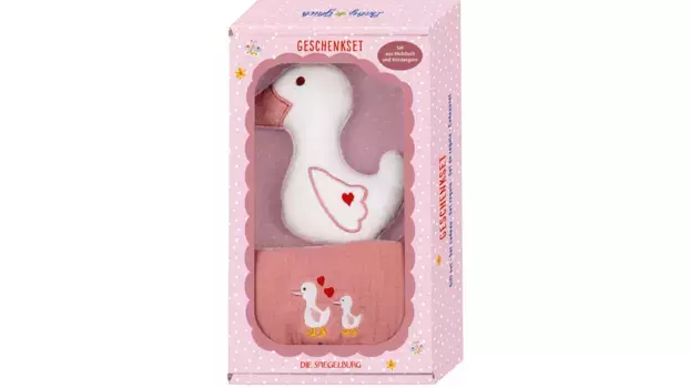 The Spiegelburg подарочный набор гусь, розовый BabyGlck