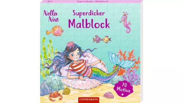 The Spiegelburg Супертолстый блокнот для рисования Nella Nixe