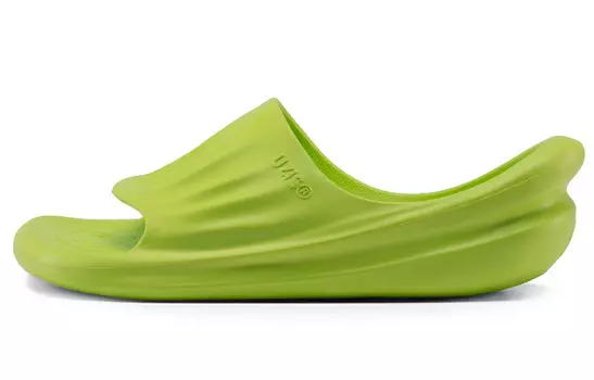 THE STEP Шлепанцы унисекс регенеративные зеленый Uzis