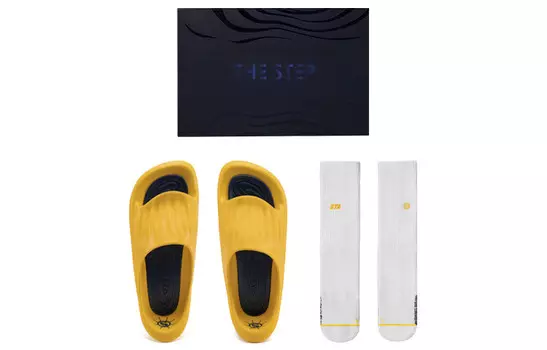 THE STEP Шлепанцы унисекс солнечно-желтый Uzis