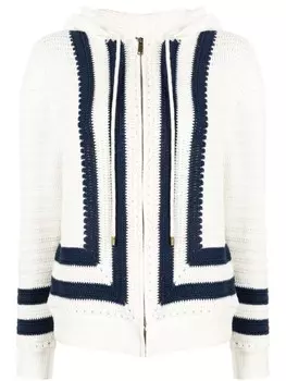 The Upside худи Kai в технике кроше, белый