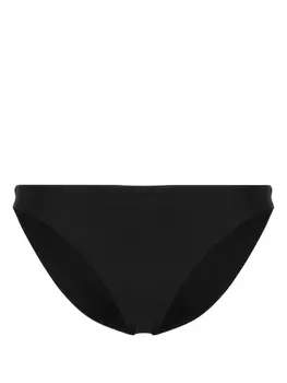 The Upside плавки бикини Moss в рубчик, черный