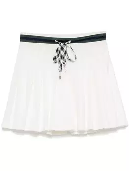 The Upside плиссированная юбка Laver Cadiz, белый