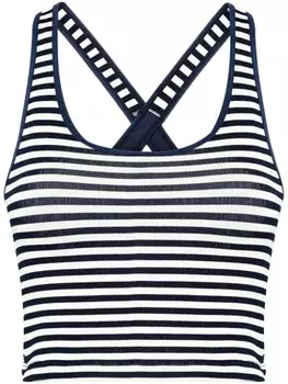 The Upside полосатый топ, синий