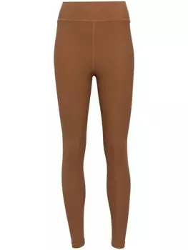 The Upside спортивные легинсы с поясом в рубчик, коричневый