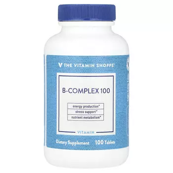 The Vitamin Shoppe, B-Complex 100, 100 таблеток