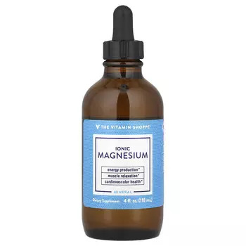 The Vitamin Shoppe, Ионный магний, 118 мл (4 жидк. Унции)