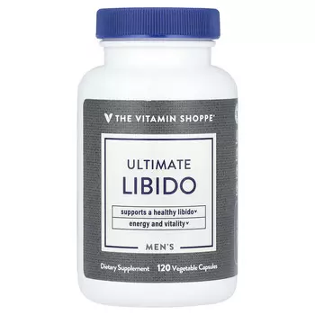 The Vitamin Shoppe, Ultimate Libido, для мужчин, 120 растительных капсул
