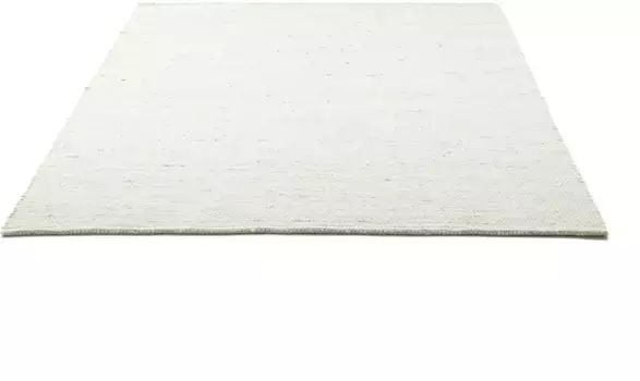 THEKO шерстяной ковер "Альпы", прямоугольный, двусторонний ковер ручной работы, крапчатый, чистая шерсть, гостиная 120х180 см, цвет natur