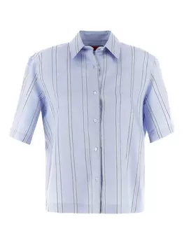 THELATEST рубашка в полоску, синий