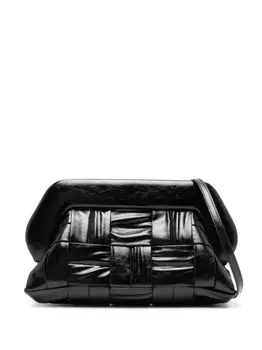 Themoir Bios interwoven clutch bag, черный