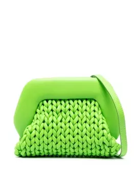 Themoir плетеная сумка-сэтчел, зеленый