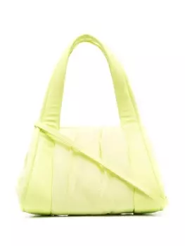 Themoir сумка-тоут с дутыми вставками, желтый