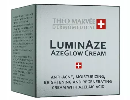 Theo Marvee, Azeglow Cream, восстанавливающий крем с азелаиновой кислотой, 50 мл