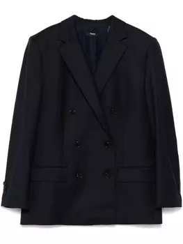 Theory двубортный блейзер, синий