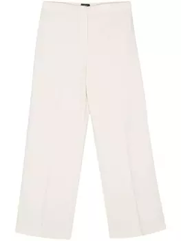 Theory креповые брюки широкого кроя, белый