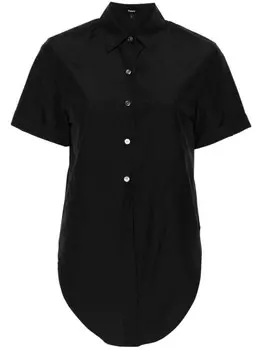 Theory рубашка с завязками, черный