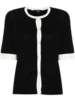 Theory топ тонкой вязки, черный