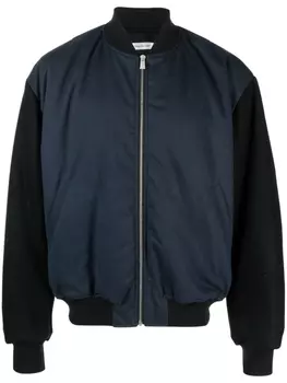 There Was One бомбер в двух тонах, синий