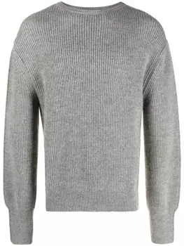 There Was One джемпер в рубчик, серый