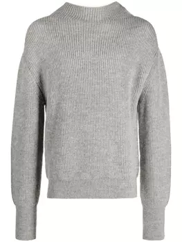 There Was One джемпер в рубчик, серый