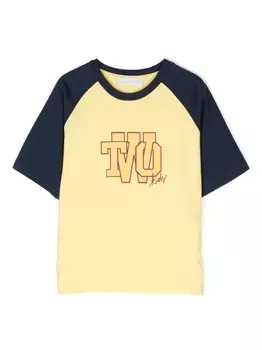 There Was One футболка с логотипом, желтый