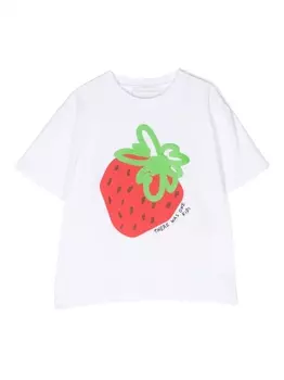 There Was One футболка с принтом, белый