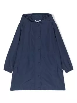 There Was One Kids непромокаемая куртка с графичным принтом, синий