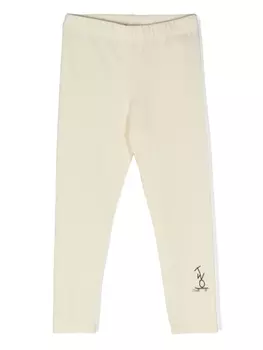 There Was One легинсы из джерси с логотипом, нейтральный цвет