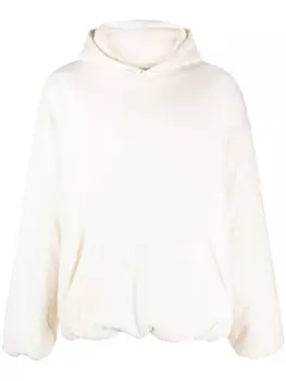 There Was One объемное худи из джерси, нейтральный цвет