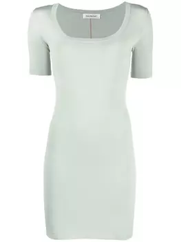 There Was One платье мини с короткими рукавами, зеленый