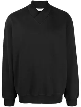 There Was One толстовка с V-образным вырезом, черный