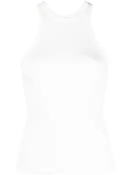 There Was One топ из джерси в рубчик, белый