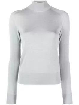 There Was One топ с высоким воротником, серый