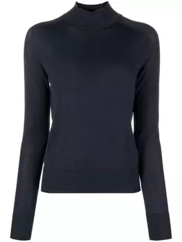 There Was One топ с высоким воротником, синий