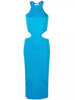 There Was One трикотажное платье миди, синий